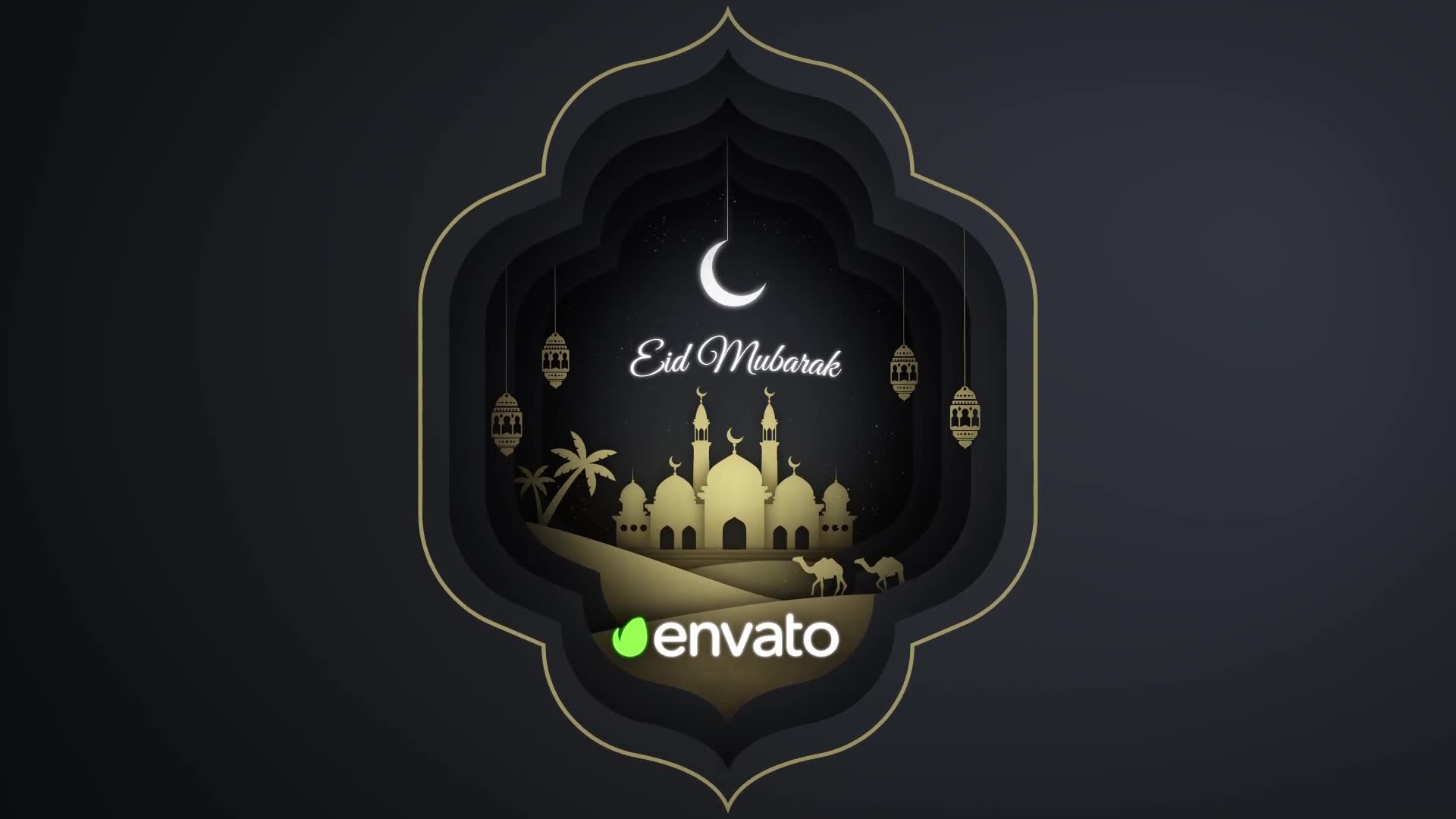 Eid and Ramadan Paper Intro Videohive 32043412 After Effects Image 8