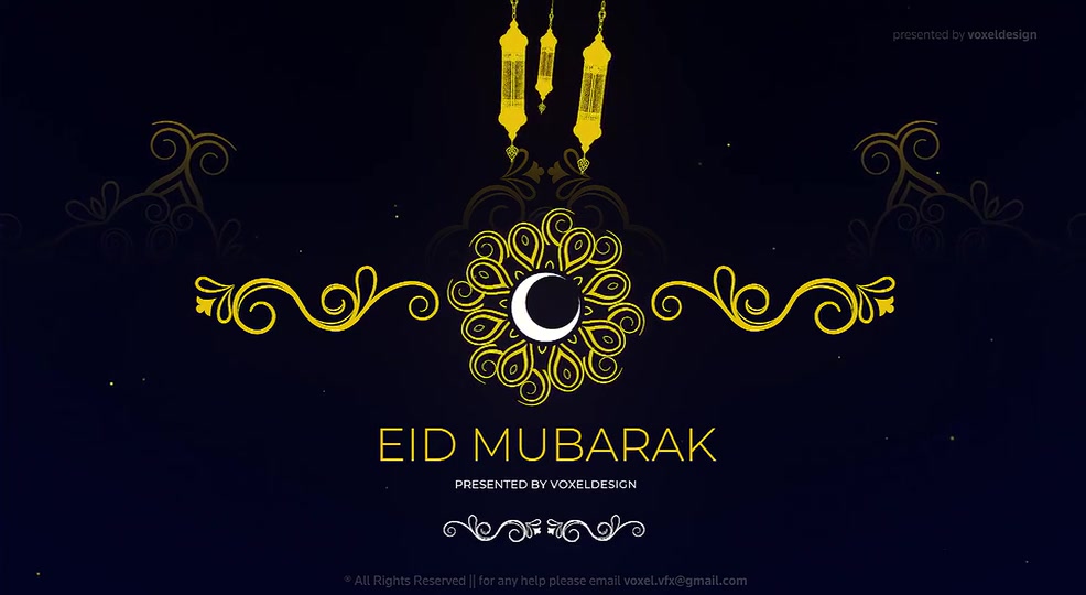 Eid Mubarak Classic Opener Videohive 28010087 After Effects Image 3