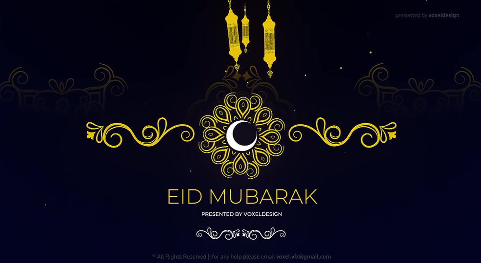 Eid Mubarak Classic Opener Videohive 28010087 After Effects Image 4