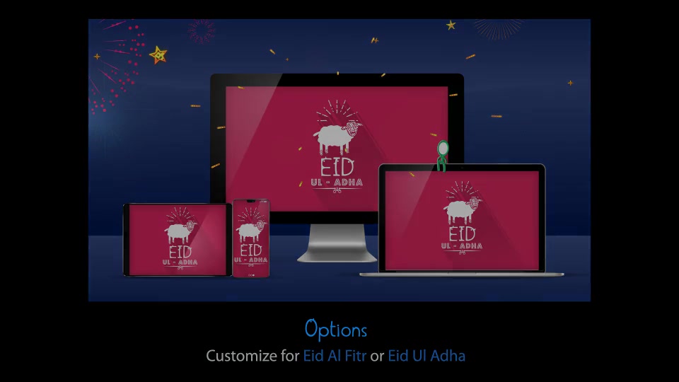 Eid Mubarak Greetings Videohive 23682907 After Effects Image 13