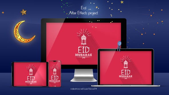 Eid Mubarak Greetings - Download 23682907 Videohive