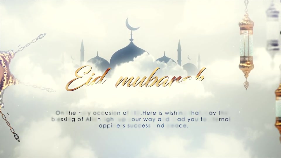 EID Mubarak Opener Videohive 24319157 After Effects Image 8