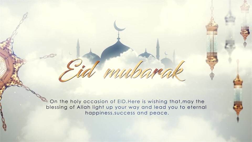 EID Mubarak Opener Videohive 24319157 After Effects Image 9