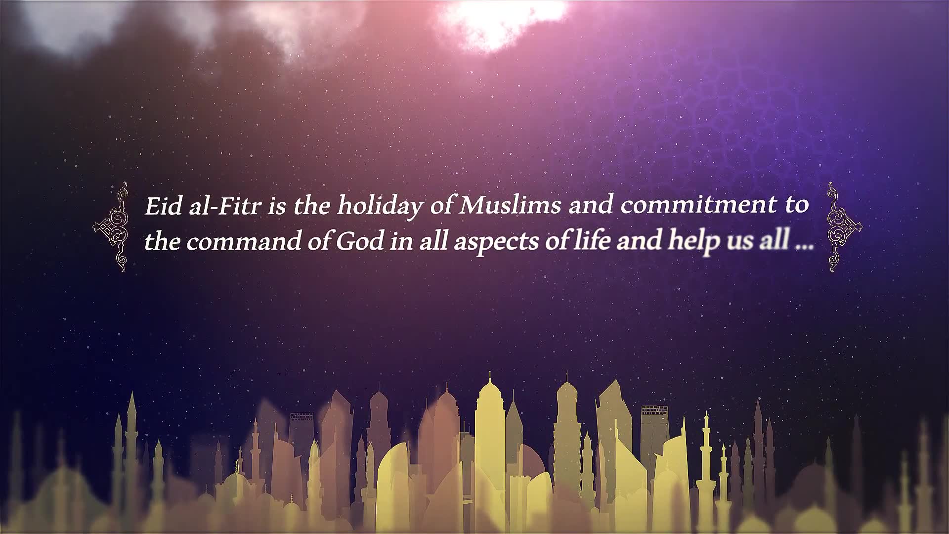Eid Opener Videohive 31905344 After Effects Image 3