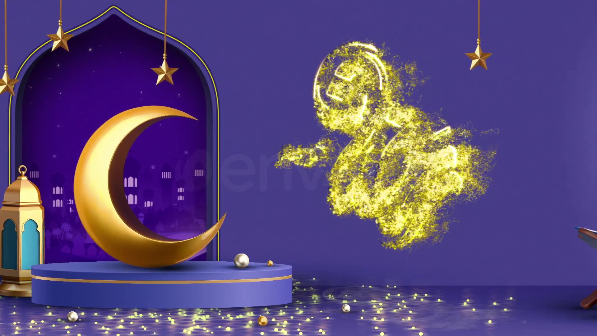 EID & Ramadan Logo Reveal Videohive 31910243 After Effects Image 2