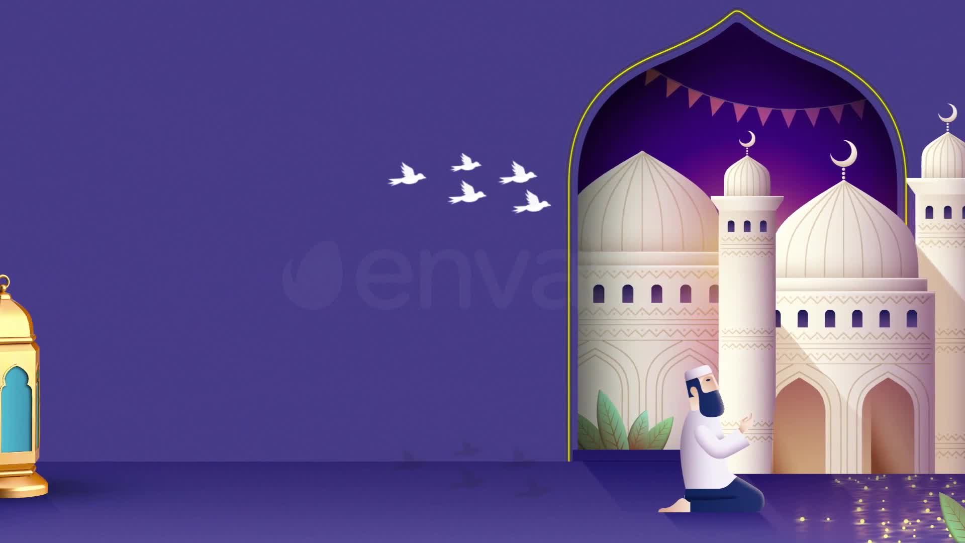 EID & Ramadan Logo Reveal Videohive 31910243 After Effects Image 7