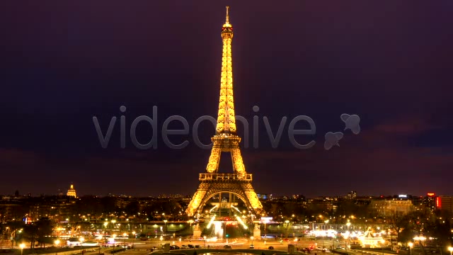 Eiffel Tower Day to Night  Videohive 7058914 Stock Footage Image 7