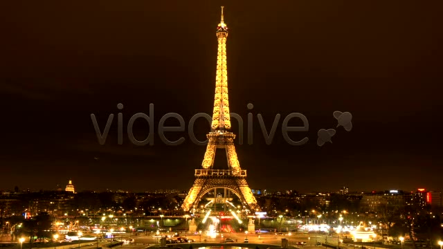 Eiffel Tower Day to Night  Videohive 7058914 Stock Footage Image 8