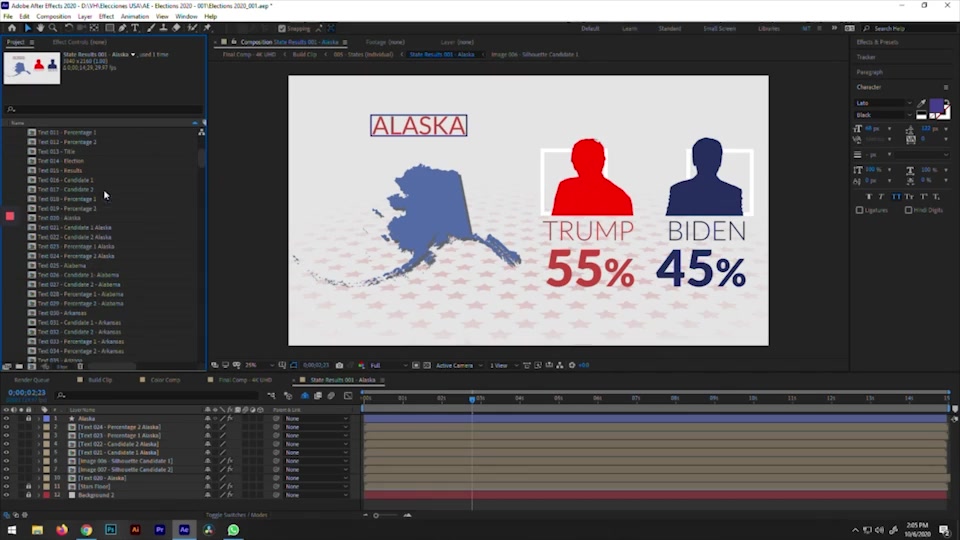 Election 2020 Opener Videohive 28850050 After Effects Image 11