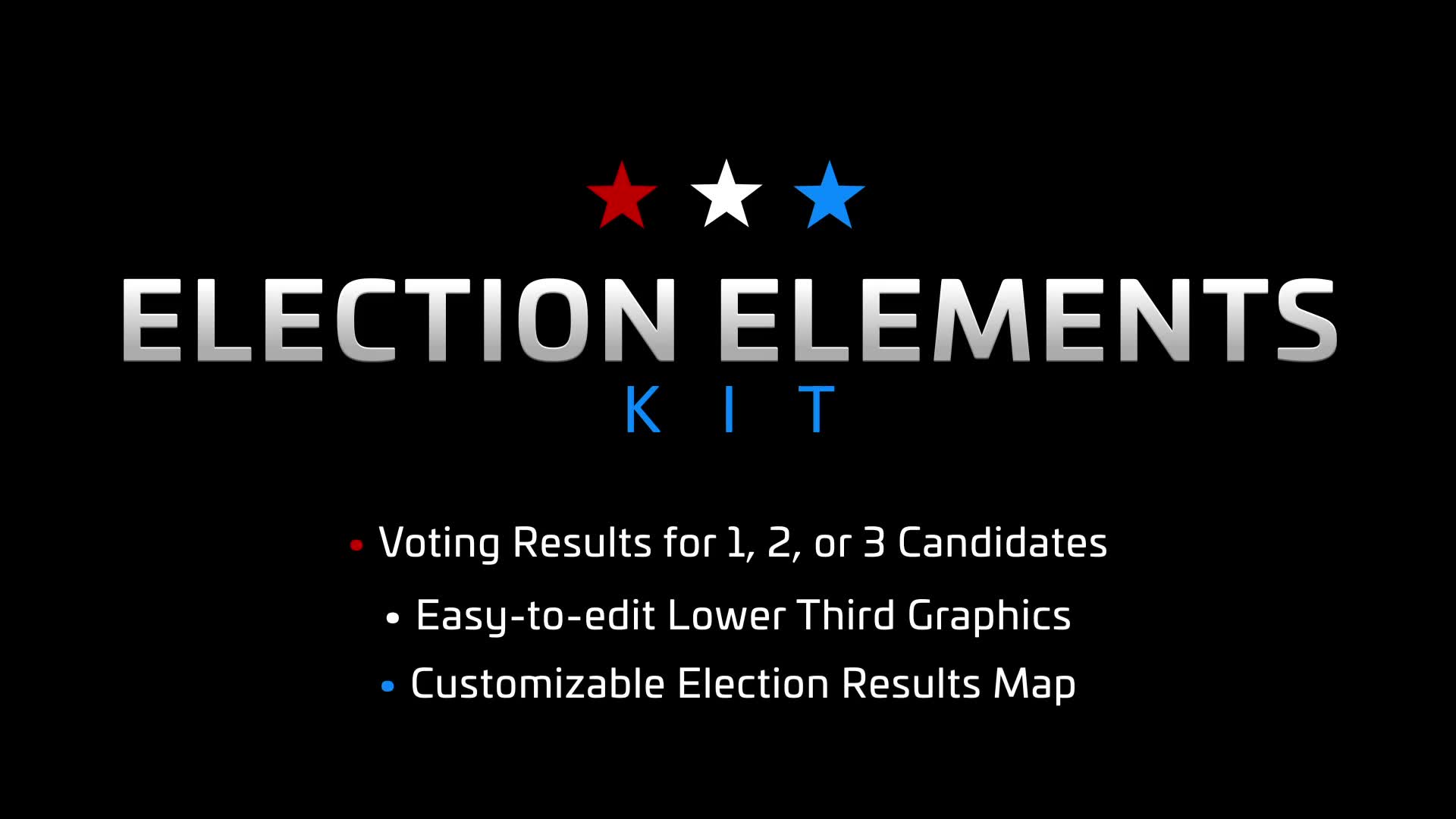 Election Elements Kit | MOGRT for Premiere Pro Videohive 25028595 Premiere Pro Image 2