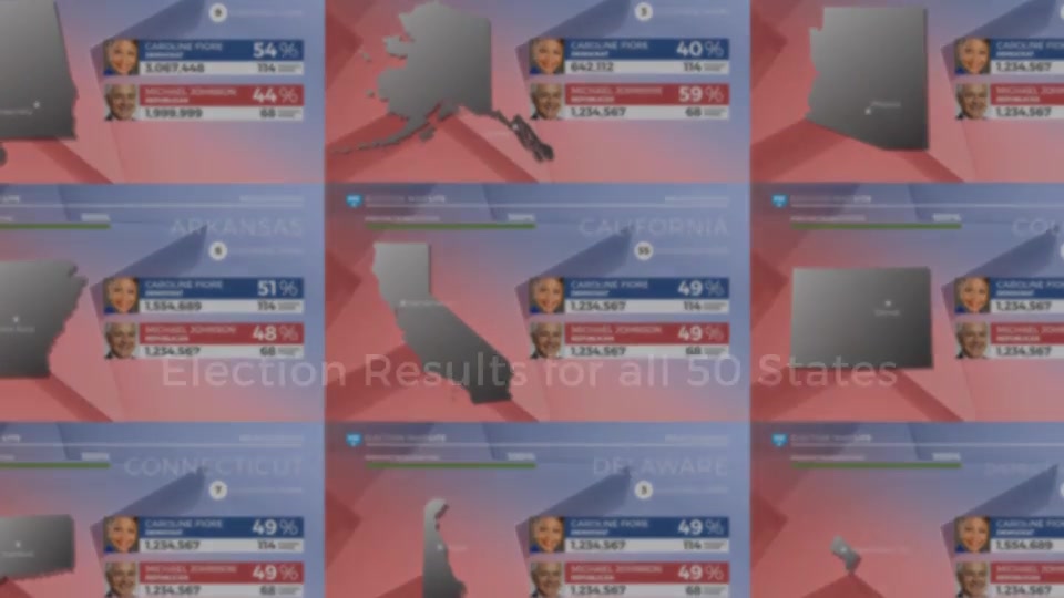 Election Map LITE - Download Videohive 17982022