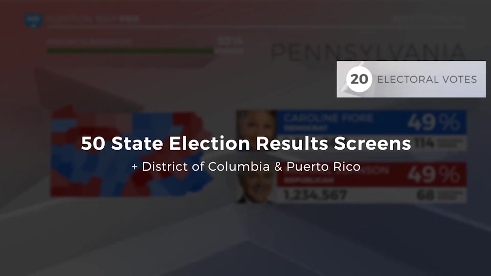 Election Map PRO - Download Videohive 17959439