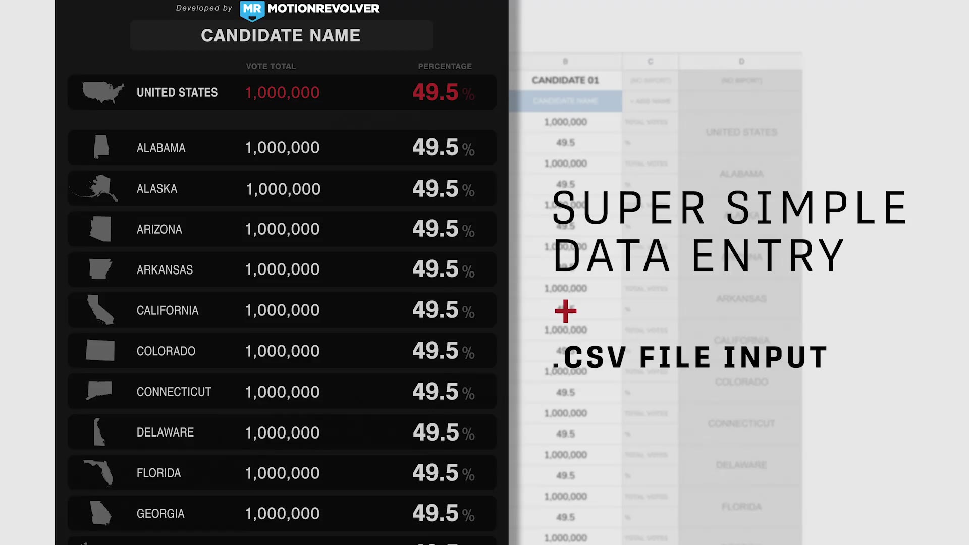 Election Results Elements Videohive 28655204 After Effects Image 6