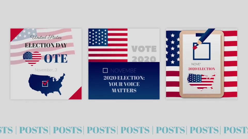 Election Stories and Posts Pack Videohive 29042680 Premiere Pro Image 7