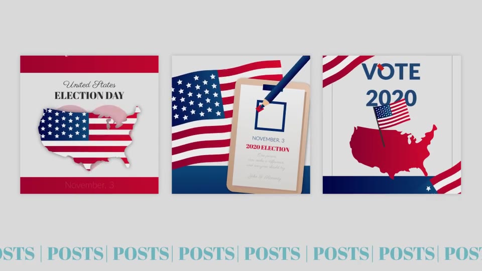 Election Stories and Posts Pack Videohive 29042680 Premiere Pro Image 9