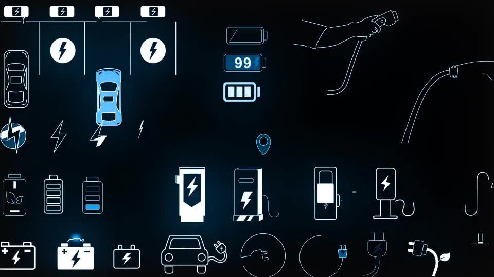 Electric Car HUD Videohive 39149452 After Effects Image 1