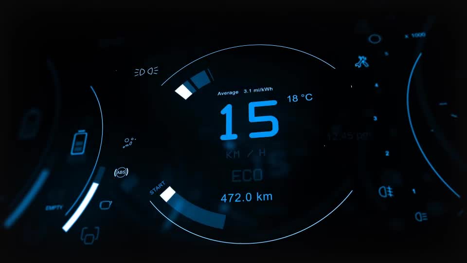 Electric Car HUD Videohive 39149452 After Effects Image 2