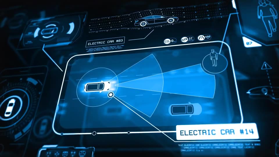 Electric Car HUD Videohive 39149452 After Effects Image 3