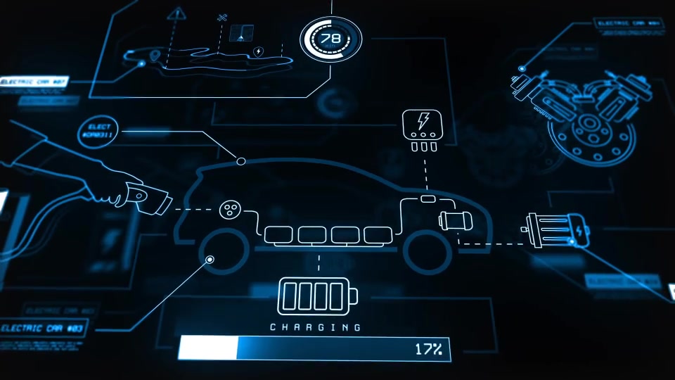 Electric Car HUD Videohive 39149452 After Effects Image 8