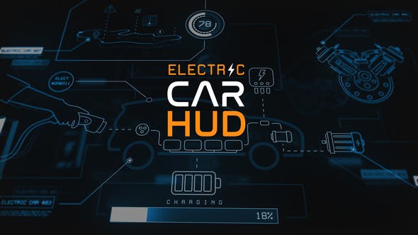 Electric Car HUD - Videohive Download 39149452