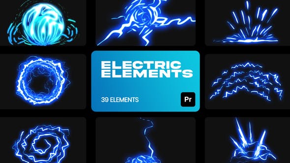 Electric Cartoon FX for Premiere Pro - Videohive Download 36300932