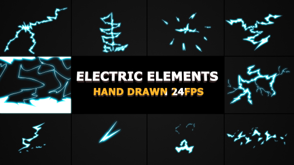 ELECTRIC Elements And Transitions - Download Videohive 21254042