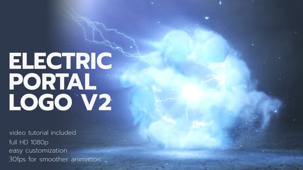Electric Portal Logo 2 - 28112155 Videohive Download