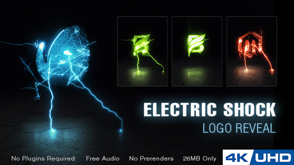 Electric Shock Logo Reveal - Download Videohive 20654638