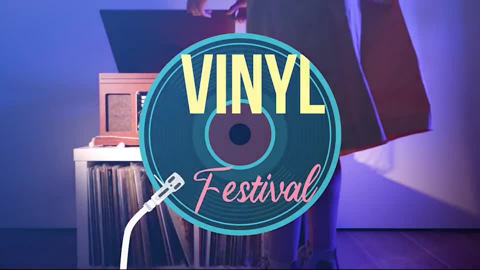 Electric Vinyl Records Presentation Videohive 37726338 After Effects Image 1