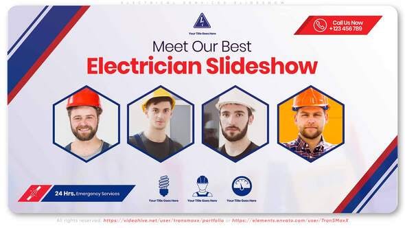 Electrical Services Slideshow - 28539587 Download Videohive
