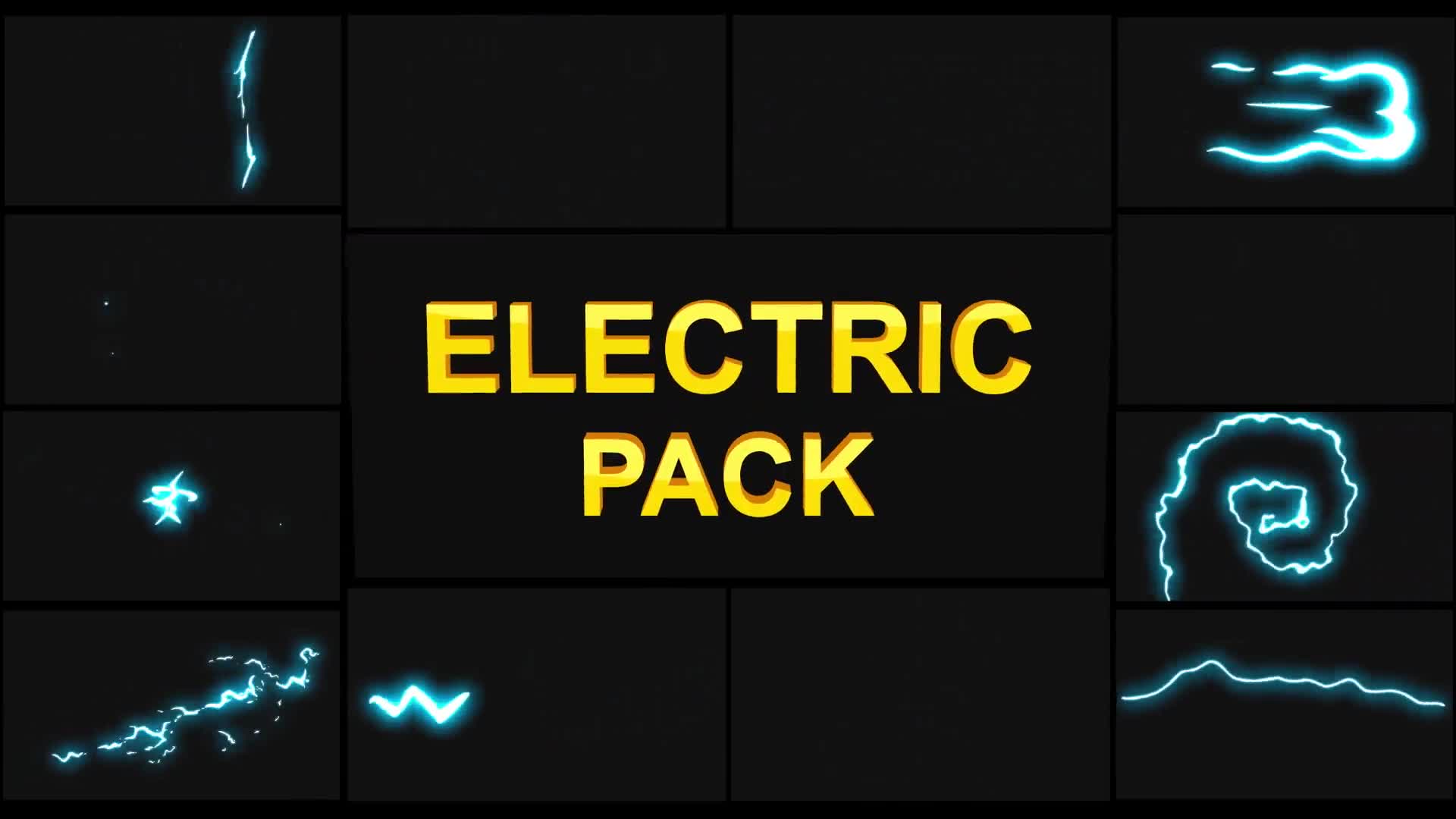 Electricity Elements | After Effects Videohive 26065540 After Effects Image 1
