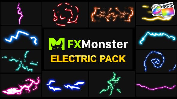 Electricity Elements | FCPX - Videohive 26066063 Download