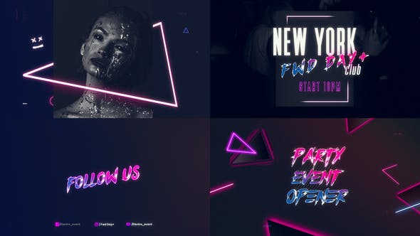 Electro Club Opener - Videohive Download 25566352