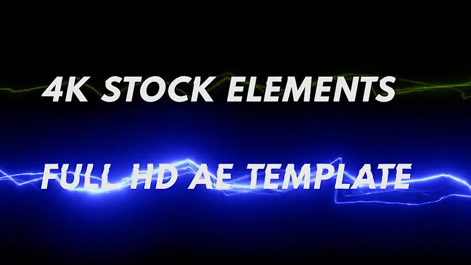 Electro Electric Title Sequence + 16 Lighting Elements. - Download Videohive 18794222