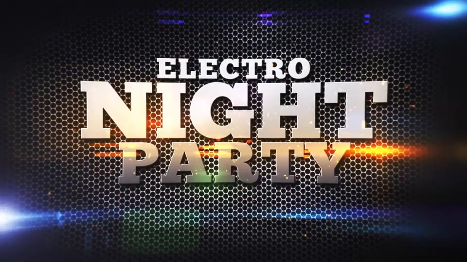 Electro Night Party - Download Videohive 7836794