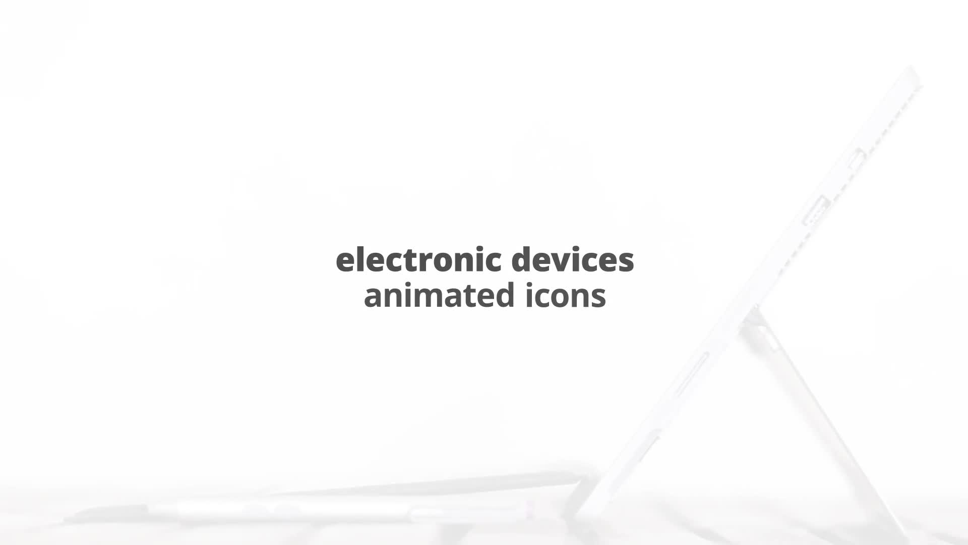Electronic Devices – Thin Line Icons - Download Videohive 23455759
