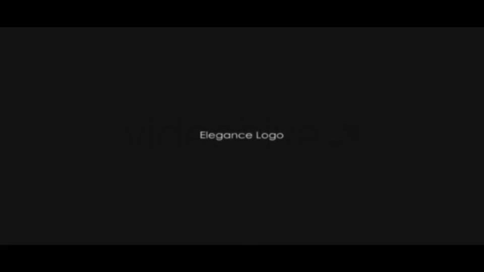 Elegance Logo Videohive 5562083 After Effects Image 1