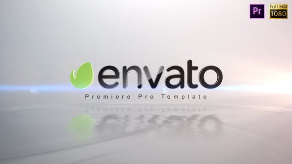Elegance Logo On Ripple – Premiere Pro - Download Videohive 27593990