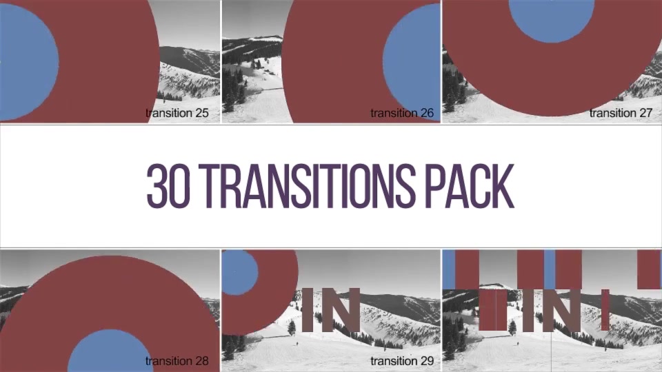 Elegance of Transitions PACK 30 Items Videohive 16540082 After Effects Image 11