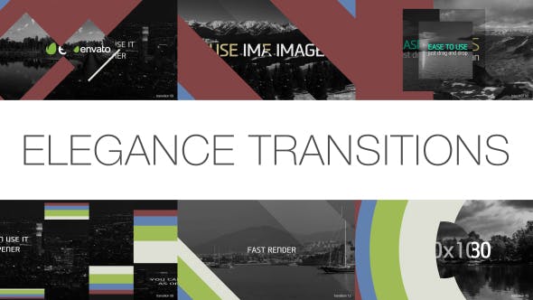 Elegance of Transitions PACK 30 Items - Videohive 16540082 Download