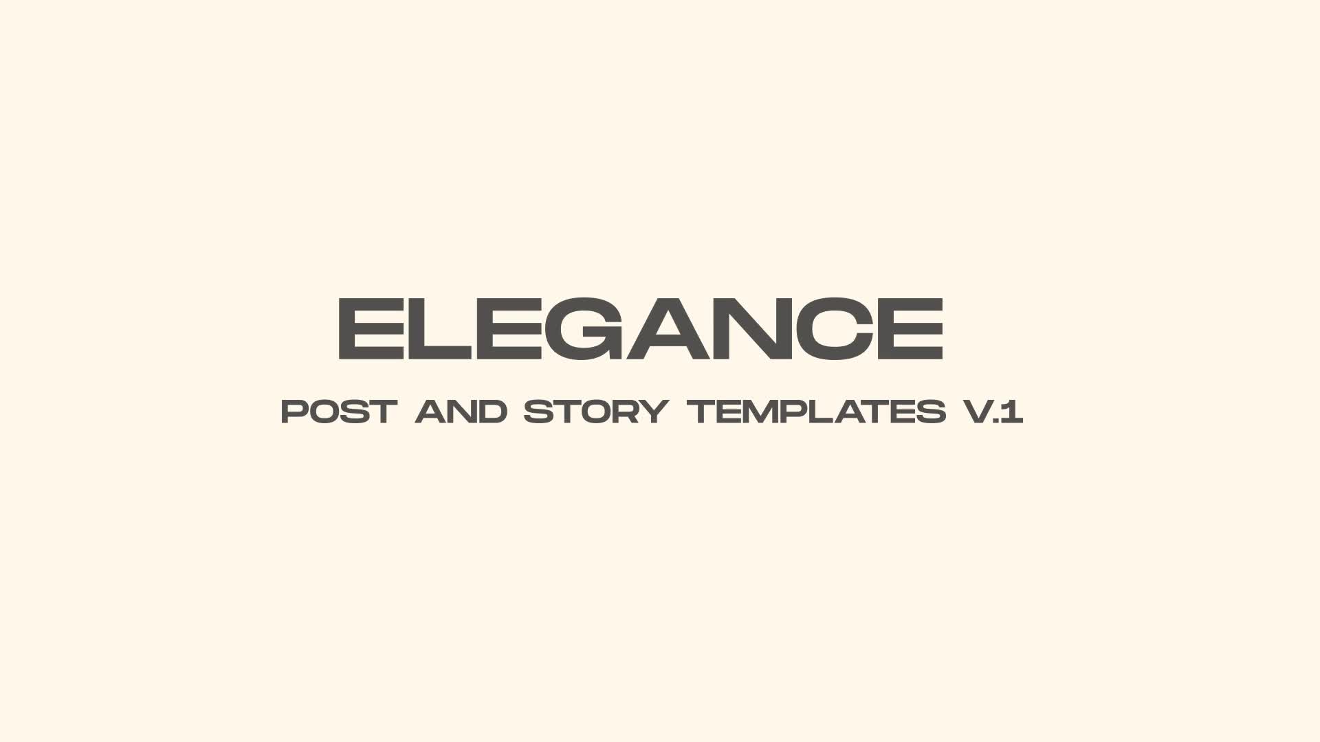 Elegance Stories and Posts Vol 01 Videohive 35013078 After Effects Image 1