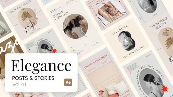 Elegance Stories and Posts Vol 01 - 35013078 Videohive Download