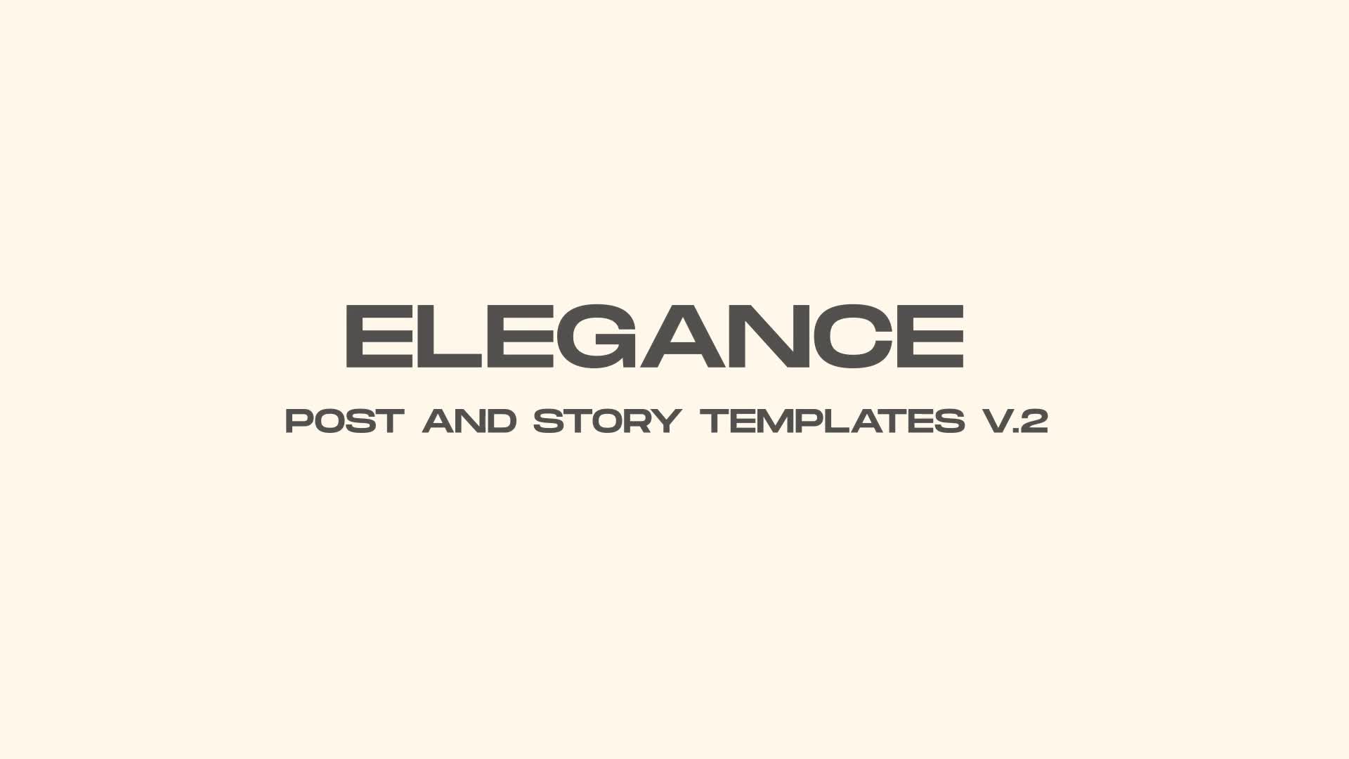Elegance Stories and Posts Vol 02 Videohive 35015111 After Effects Image 1