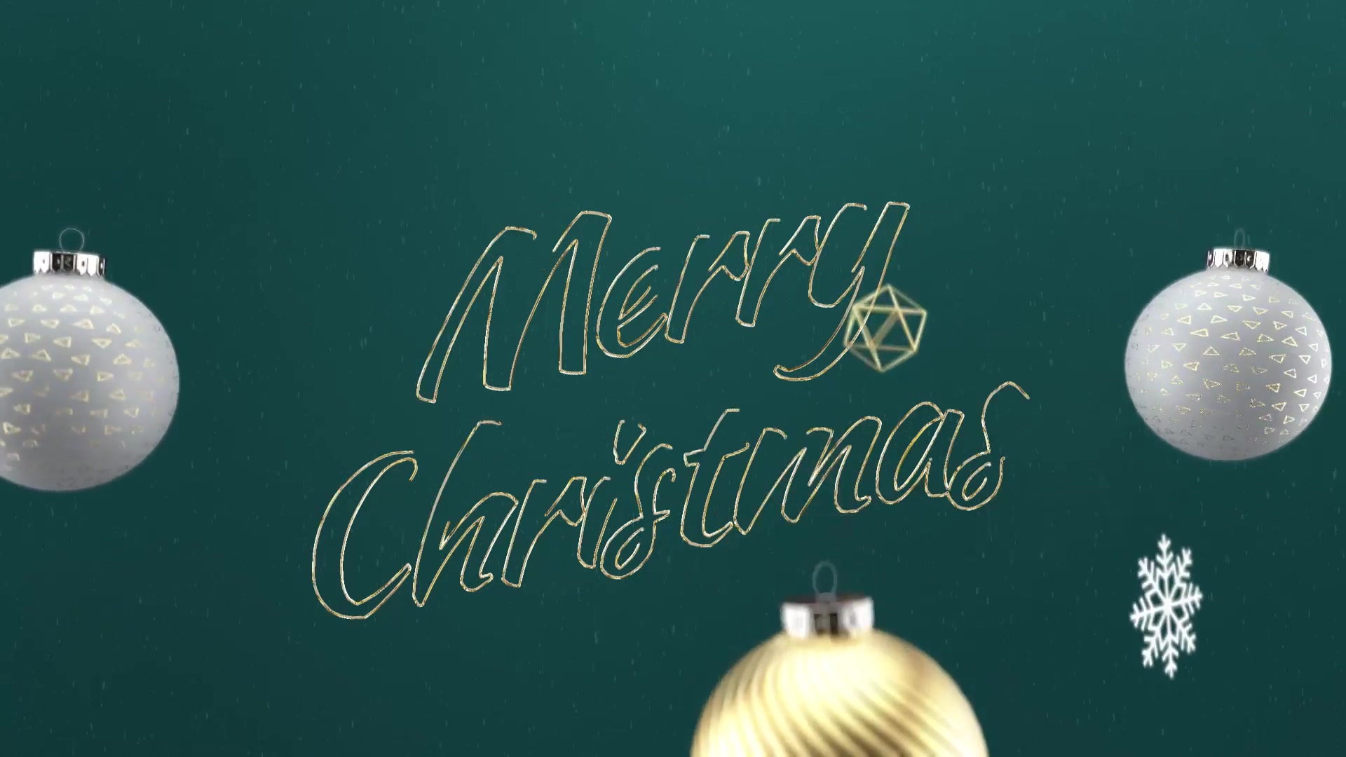 Elegant 3D Christmas Intro Videohive 29626091 After Effects Image 3