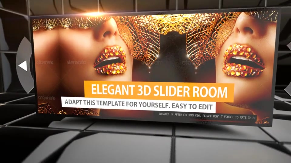 Elegant 3D Slider Room Videohive 7180293 After Effects Image 5