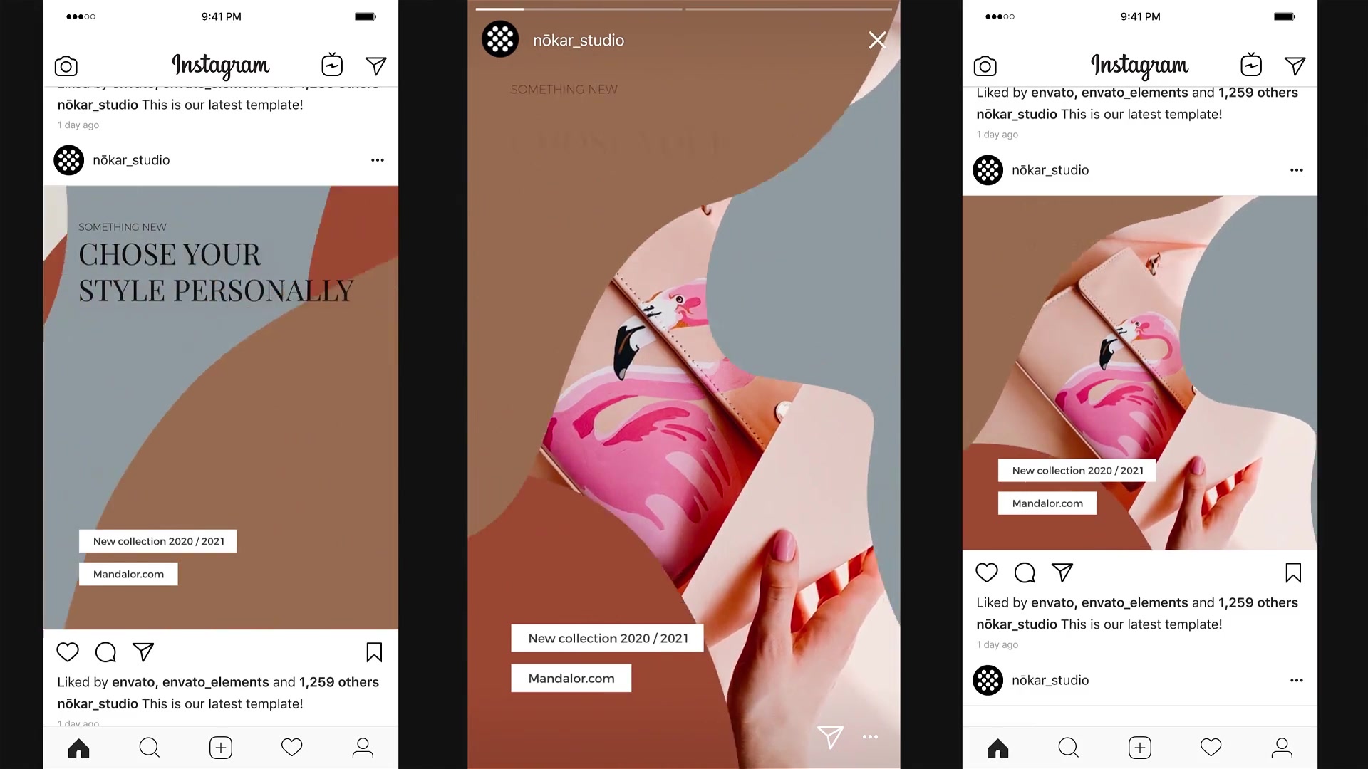 Elegant Aesthetic Instagram Stories and Posts Videohive 29833369 After Effects Image 5