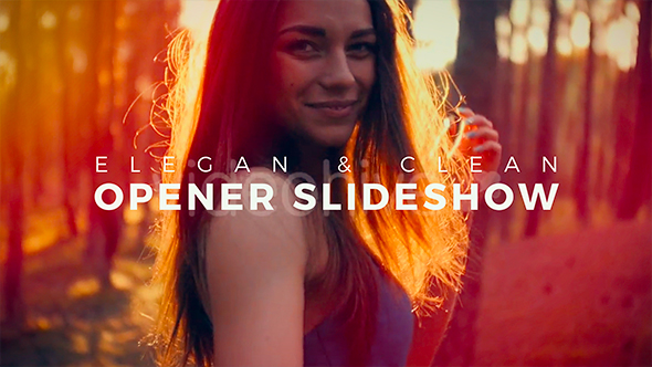 Elegant and Clean Opener Slideshow - Download Videohive 18036991