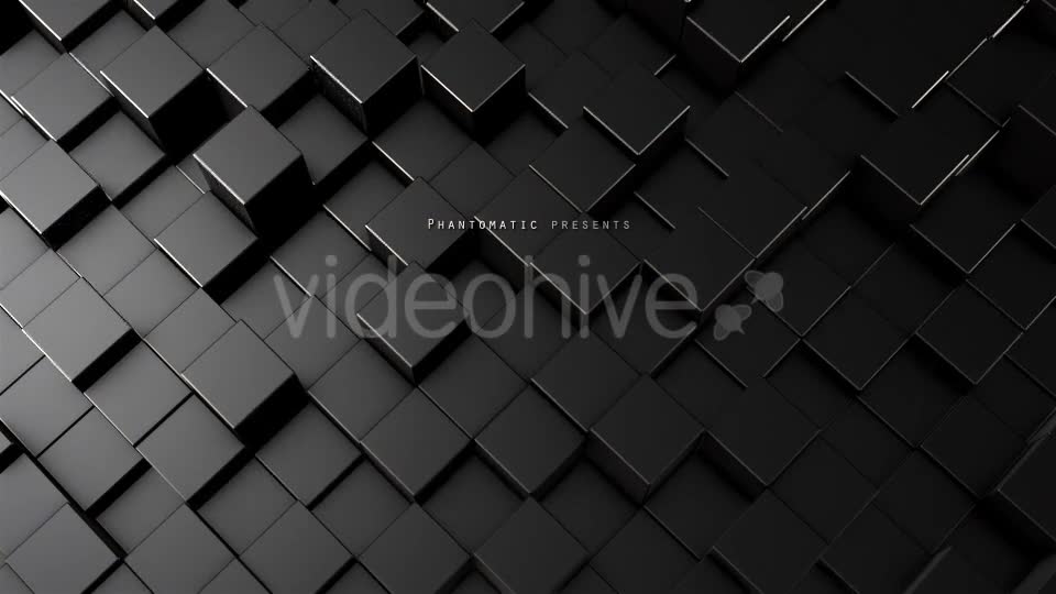 Elegant Black Cubes 3 - Download Videohive 19556964