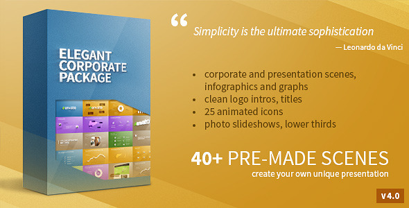 Elegant Corporate Package - Download Videohive 7377100