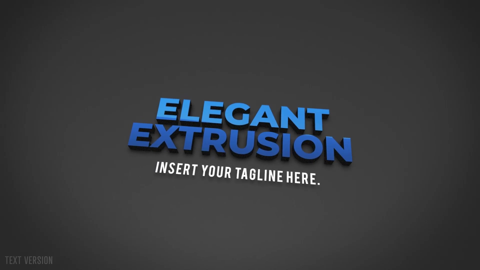Elegant Extrusion 3D Logo | Drag and drop MOGRT for Premiere Videohive 31347117 Premiere Pro Image 11